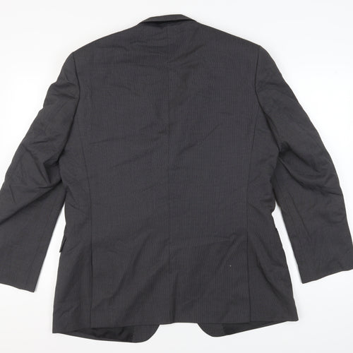 Burton Men's Grey Blazer Jacket 44R Regular Fit
