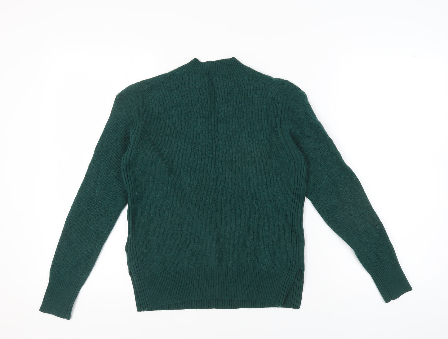 Ted Baker Women's Green Mock Neck Pullover Jumper Size 10