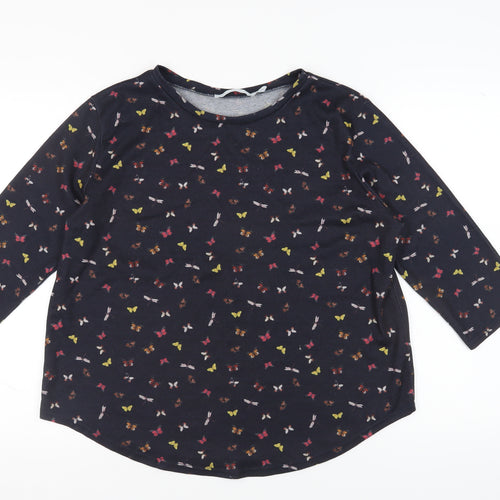 Pebble Bay Women's Multicoloured Animal Print Top