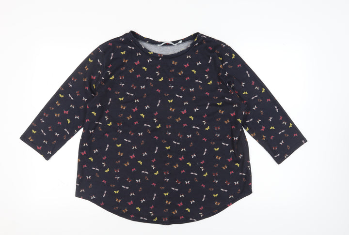 Pebble Bay Women's Multicoloured Animal Print Top
