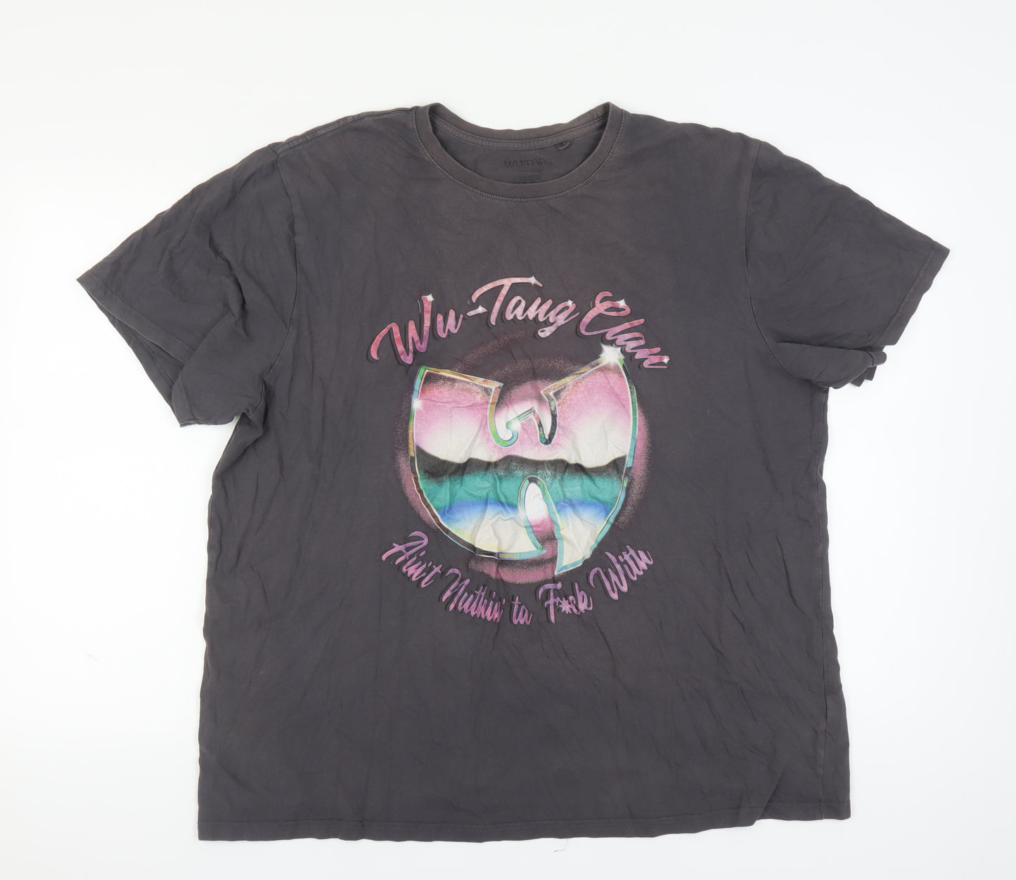 Wu-Tang Clan Men's Black Graphic T-Shirt 3XL