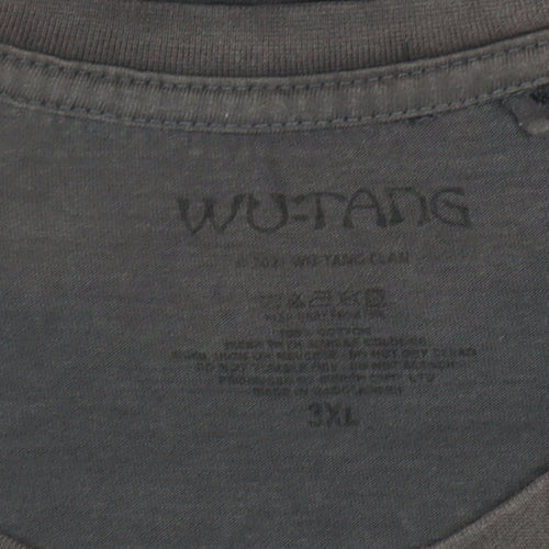 Wu-Tang Clan Men's Black Graphic T-Shirt 3XL