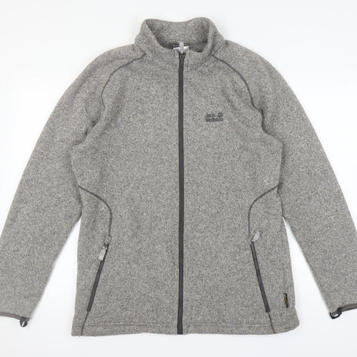 Jack Wolfskin Men's Grey XL Basic Hiking Jacket
