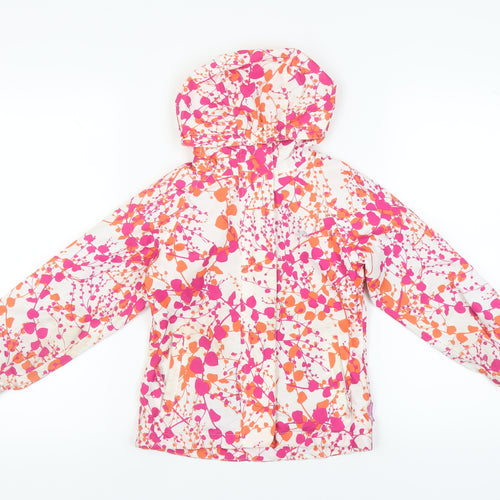 Trespass Girls Multicoloured Rain Coat 3-4 Years Waterproof