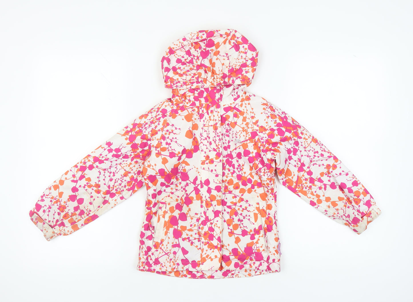 Trespass Girls Multicoloured Rain Coat 3-4 Years Waterproof