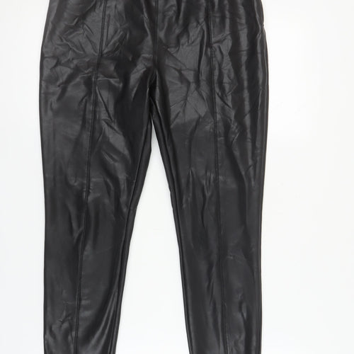 River Island Women's Black Leggings UK 12