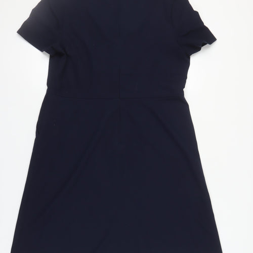 Next Tailoring Women's Navy Dress Size 16 A-Line