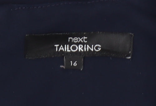 Next Tailoring Women's Navy Dress Size 16 A-Line