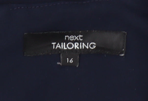 Next Tailoring Women's Navy Dress Size 16 A-Line