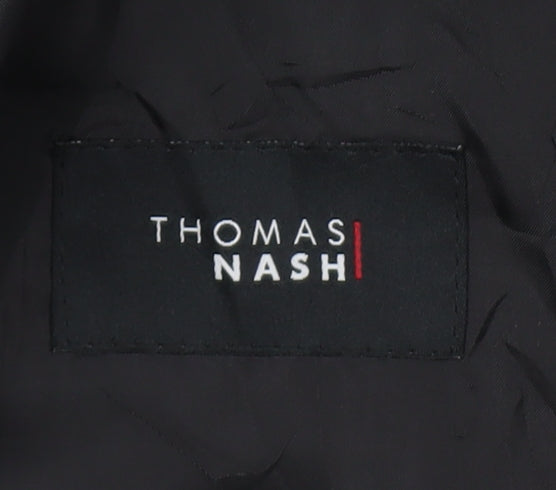 Thomas Nash Men's Black Short Suit Jacket 40S