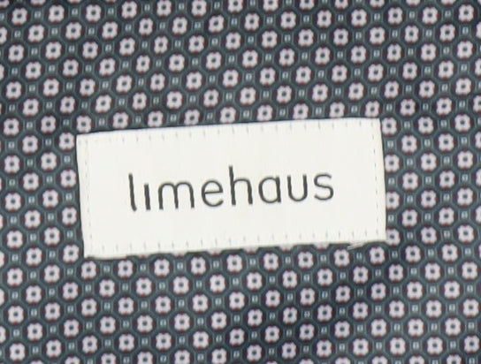 Limehaus Men's Black Blazer, Size 40, Long Jacket