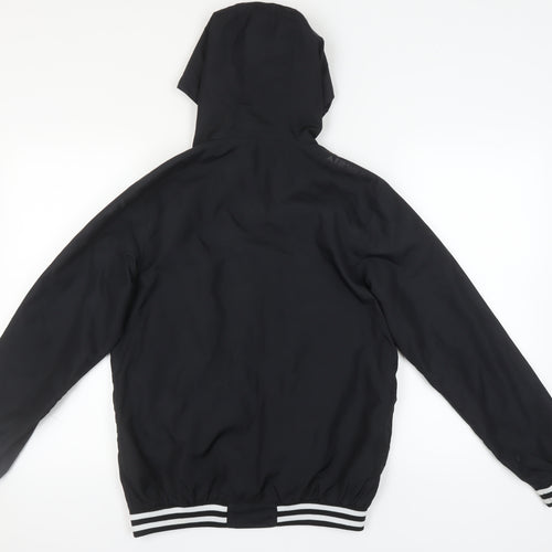 Airwalk Unisex Black XS Hooded Basic Jacket