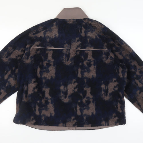 M&S Women's Blue Fleece Zip Jacket Size 14