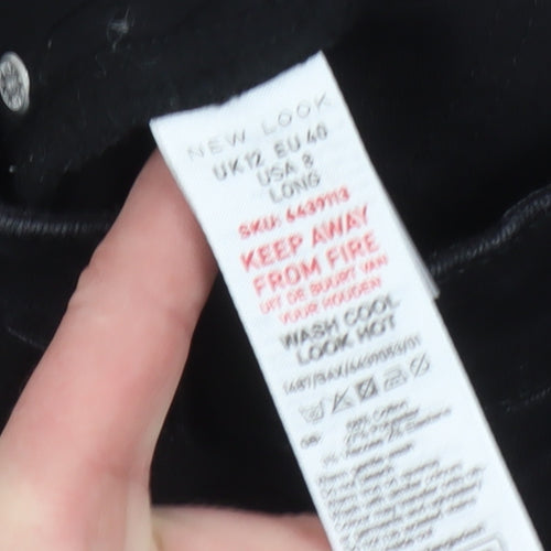 New Look Women's Black Skinny Jeans Size 12