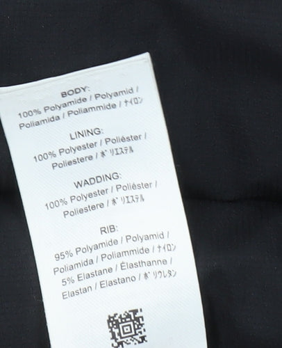 Fred Perry Men's Black Puffer Hooded Jacket L