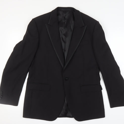 Marks and Spencer Men's Black Blazer 42R Formal
