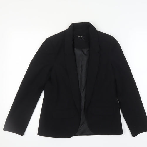 Oasis Women's Black Blazer Size 8 Regular Workwear