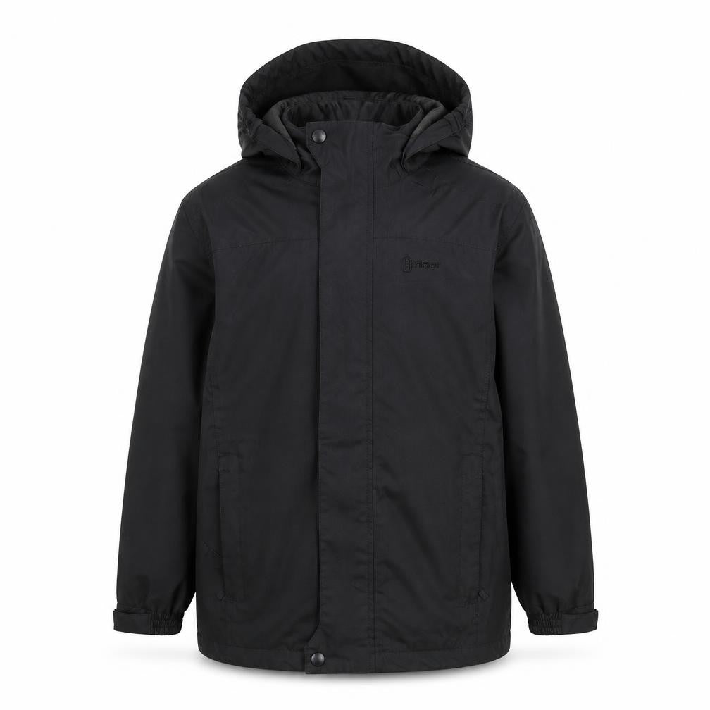 Hi Gear Boys Black Parka Jacket 9-10 Years Waterproof Hooded