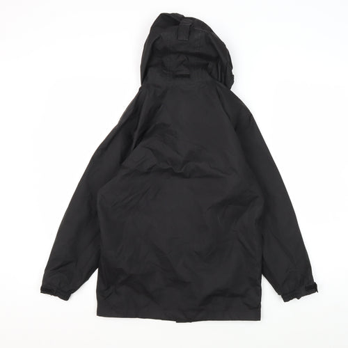 Hi Gear Boys Black Parka Jacket 9-10 Years Waterproof Hooded