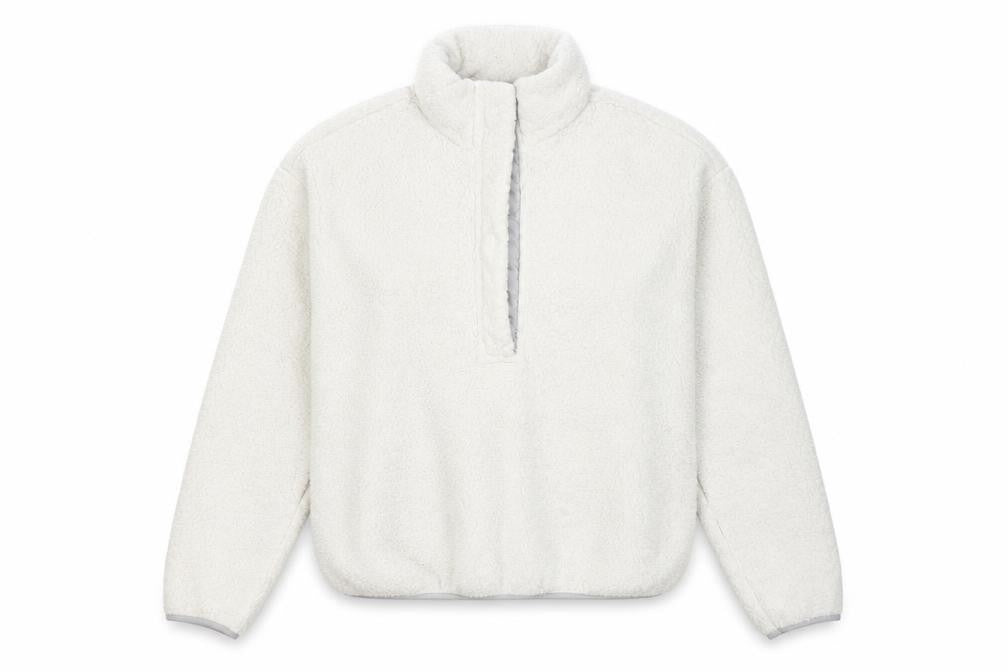 H&M Unisex Adult White Fleece Sweatshirt Size 12