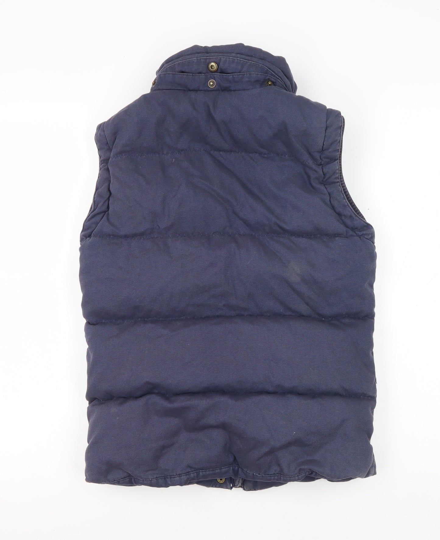 Jack Wills Women's Blue Waistcoat, Size 10, Casual Padded Style