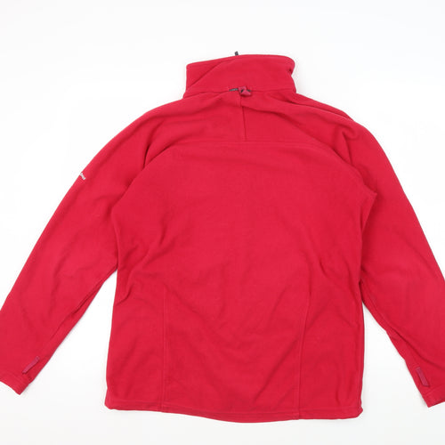 Berghaus Women's Red Fleece Hiking Jacket Size 14