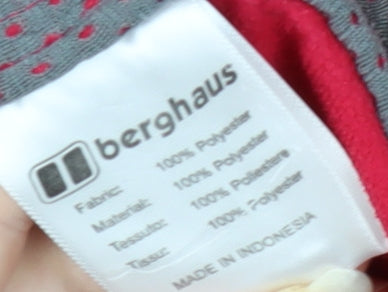 Berghaus Women's Red Fleece Hiking Jacket Size 14