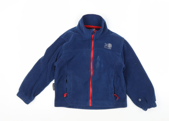 Karrimor Boys Blue Fleece Jacket 7-8 Years with Full Zip