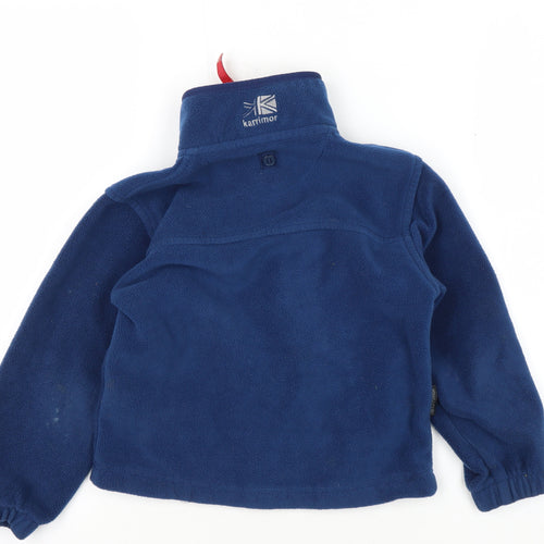 Karrimor Boys Blue Fleece Jacket 7-8 Years with Full Zip