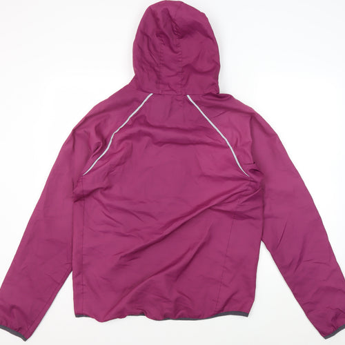 Farah Unisex Pink Windbreaker Nylon Jacket M