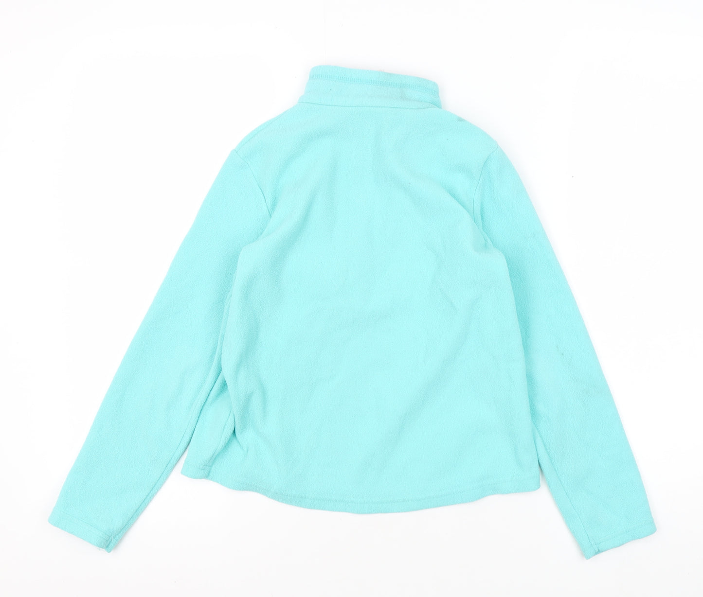 Quechua Girls Blue 1/2 Zip Fleece Sweatshirt 8-9 Years