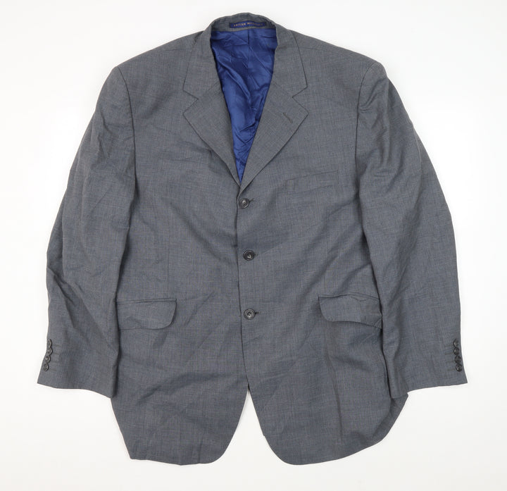Marks and Spencer Men's Grey 44R Blazer Jacket