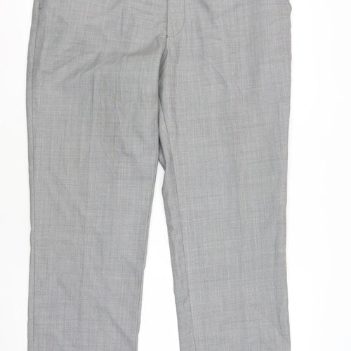 Pierre Cardin Men's Grey Trousers - Business Formal Wear