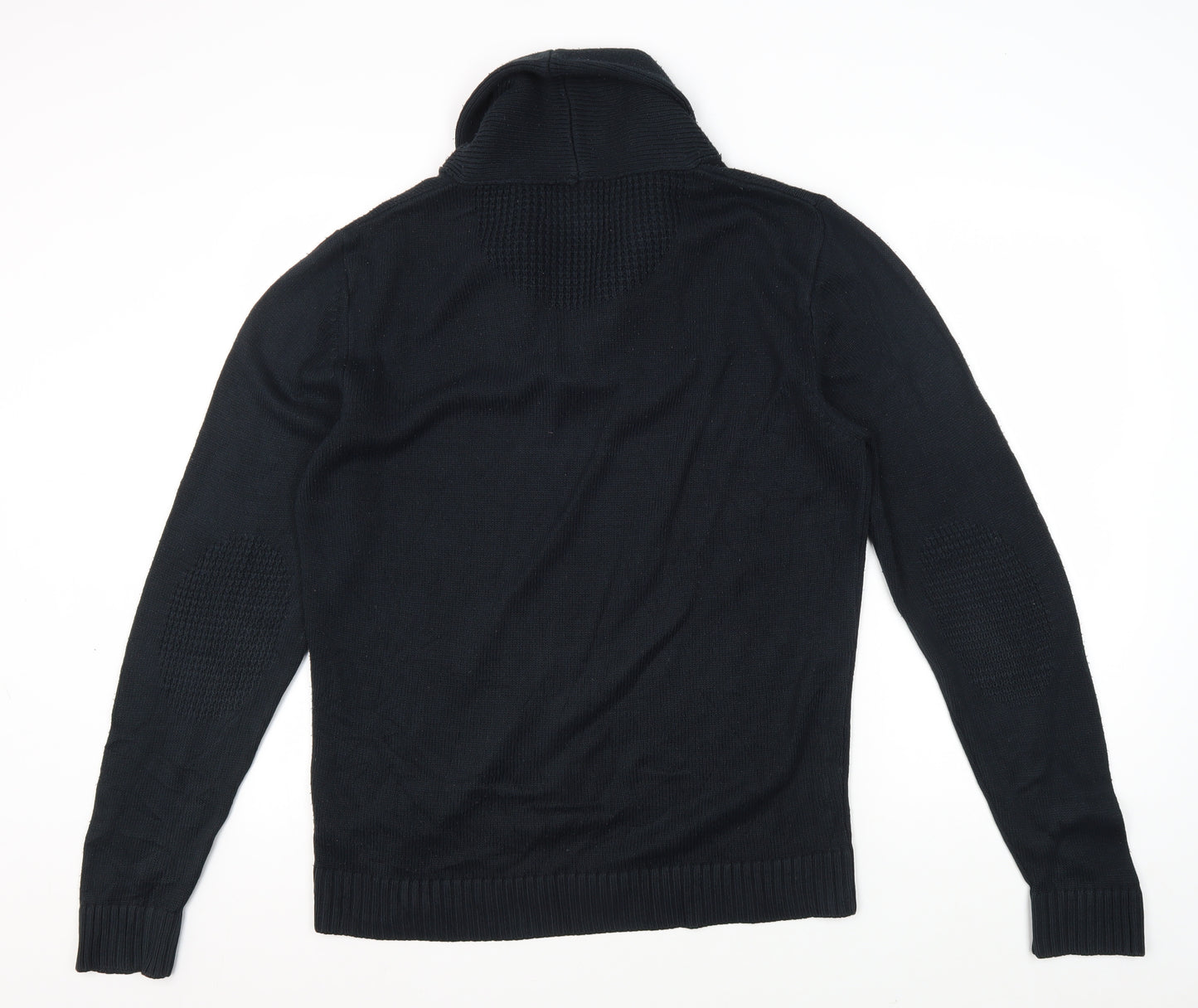 River Island Men's Black Pullover Jumper M