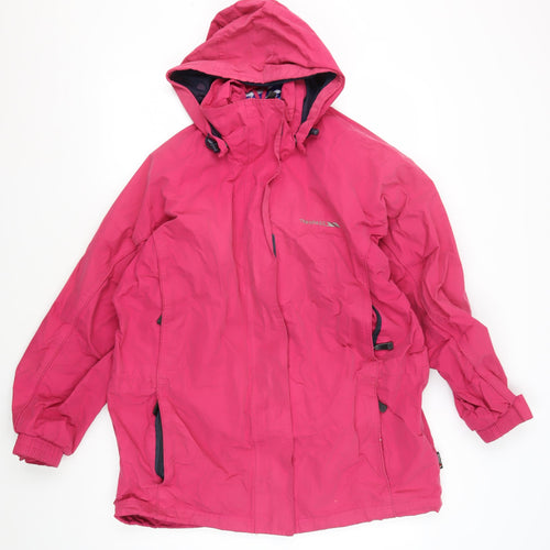 Trespass Women's Pink Anorak Jacket Size 14