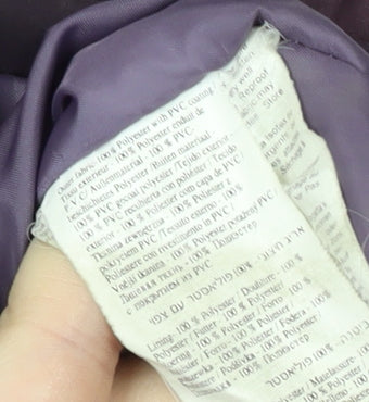 Regatta Women's Purple Waterproof Rain Coat Size 14