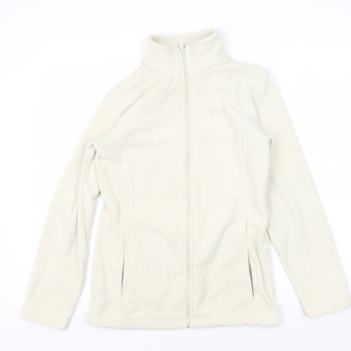 Hi Gear Women's Ivory Fleece Jacket Size 8 Walking