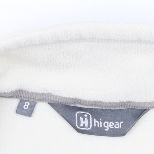 Hi Gear Women's Ivory Fleece Jacket Size 8 Walking