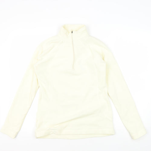 Peter Storm Women's Ivory Fleece Pullover Size 8