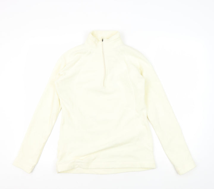 Peter Storm Women's Ivory Fleece Pullover Size 8