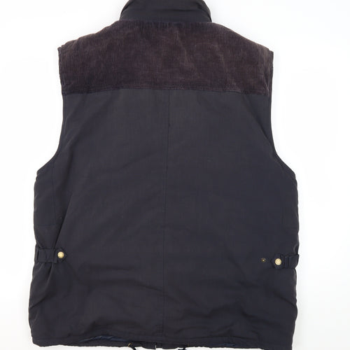 Outdoor Sportswear Men's Black L Waistcoat with Pockets
