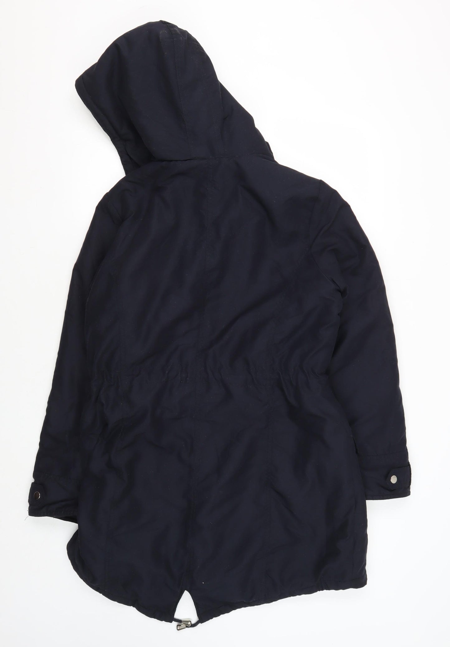 Dorothy Perkins Women's Black Parka Jacket Size 12
