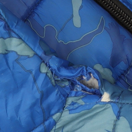 Fortnite Boys Blue Camouflage Puffer Jacket 12-13 Years