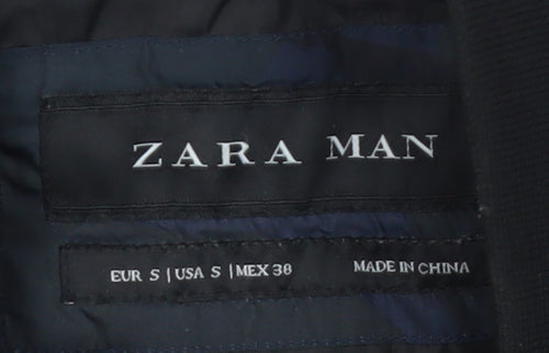 Zara Man Men's Camouflage Bomber Jacket S
