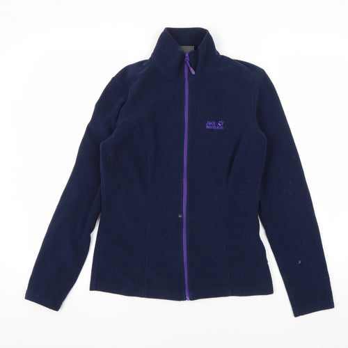 Jack Wolfskin Women's Blue Full Zip Jacket Size 6