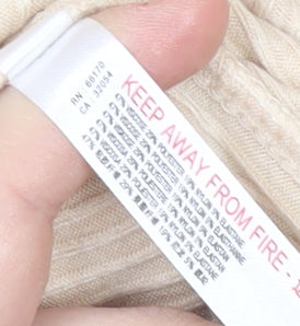 Out From Under Women's Beige XL Cropped Button-Up Top