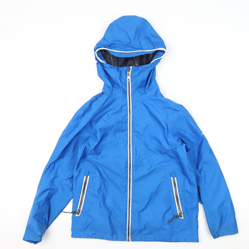 Tribord Boys Blue Waterproof Rain Coat Jacket 8-9 Years