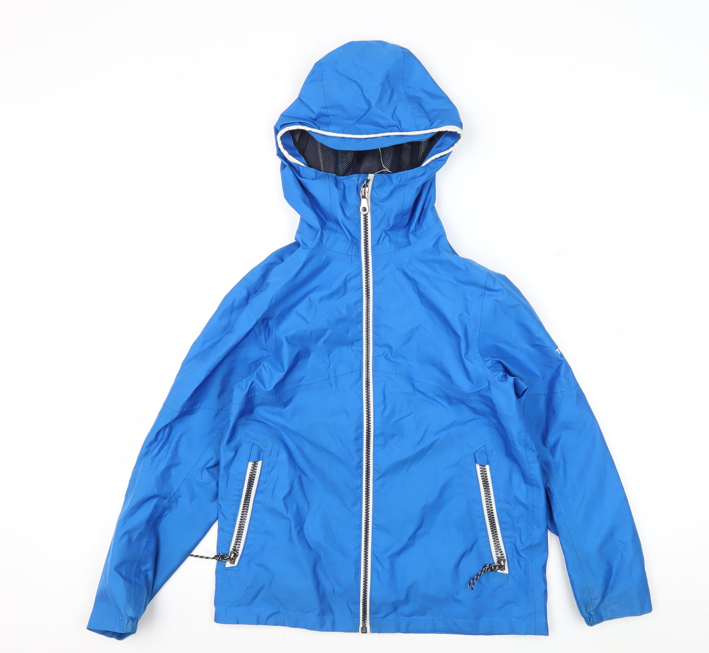Tribord Boys Blue Waterproof Rain Coat Jacket 8-9 Years