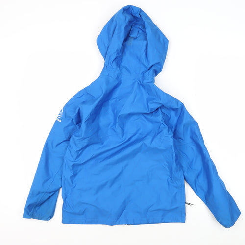 Tribord Boys Blue Waterproof Rain Coat Jacket 8-9 Years