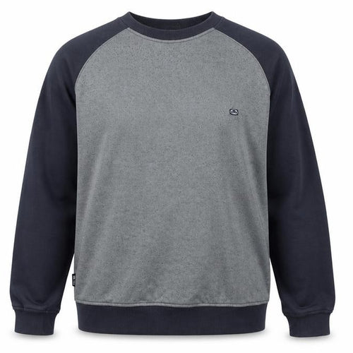 Ellesse Men's Blue Grey Sweatshirt L Logo Long Sleeve
